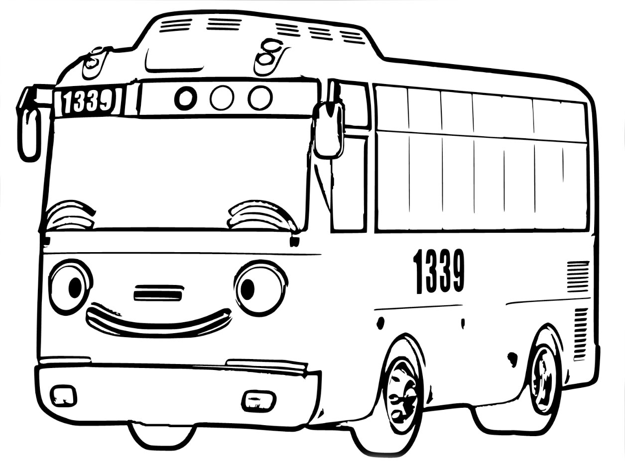 Раскраска Автобуса Для Детей 5 Лет +69 фото и картинок, распечатать ...
